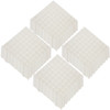 Drainage Tiles Interlocking 25 Pack White, Outdoor Modular Interlocking Deck Tile 11.8x11.8x0.5 Inches, Dry Deck Tiles for Pool Shower Sauna Bathroom Deck Patio Garage