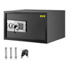 Security Safe Box 1.1 Cubic Feet, Safe Deposit Box Black, Cabinet safes 17x14.5x9 Inch, Keypad Safe Digital Safe Box Great for Home, Hotel and Office