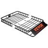 Roof Rack Cargo Basket 200 LBS Capacity 46"x36"x4.5" for SUV Truck Cars