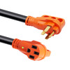 25ft RV Extension Cord Power Cord 50Amp NEMA 14-50R/NEMA 14-50P ETL Listed