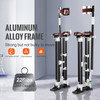 Drywall Stilts Aluminum Tool Stilts 24''-40'' Adjustable Painting Black