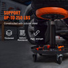 Adjustable Mechanics Rolling Creeper Seat Stool Tool Tray for Shop Garage