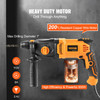 Rotary Hammer Drill Corded Drills 1" 4 Modes SDS-Plus Chipping Hammers