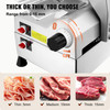 10" Commercial Meat Slicer 550W Electric Deli Meat Veggie Bread Slicer