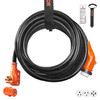 25 ft RV Power Cord Generator Cord 50A NEMA 14-50P /NEMA SS2-50RETL Listed