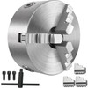 VEVOR K11-125 Lathe Chuck 5", Metal Lathe Chuck Self-centering 3 Jaw, Lathe Chuck With Two Sets Of Jaws, for Grinding Machines Milling Machines
