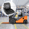 Universal Forklift Seat with 3 Stage Weight Adjustment i14OEForklift Seat Vinyl Compatible with Toyota, Clark, Cat, Hyster, and Ysle