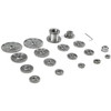 18pcs/Set CJ0618 Lathe Mini Lathe Gears Metal Cutting Machine Gears Lathe Gears Metal Exchange Gear (18pcs/Set)