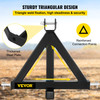 3 Point Trailer Hitch Heavy Duty 2In Receiver Hitch Category 1 33In HitchÂ Attachments Tow Hitch Drawbar Adapter Black (Heavy Duty Trailer Hitch)
