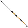 Drywall Flat Box Handle, 40''-64'', Anodized Aluminum Flat Finishing Extension Handle, 5-Section Length Adjustable, Non-slip Grip and 360Â° Painting for Plasterboard, Wallboard, Sheetrock