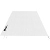 RV Awning Fabric Replacement, 18 ft, 15oz Vinyl Waterproof Sun Shade, Outdoor Canopy RV Replacement Fabric for Camper, Trailer, and Motor Home Awnings, Fabric Size: 17'2" White