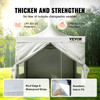 VEVOR 10x10 FT Pop up Canopy with Removable Sidewalls, Instant Canopies Portable Gazebo & Wheeled Bag, UV Resistant Waterproof, Enclosed Canopy Tent for Outdoor Events, Patio, Backyard, Party, Camping VEVOR 10x10 FT Pop up Canopy with Removable Sidewalls, Instant Canopies Portable Gazebo & Wheeled Bag, UV Resistant Waterproof, Enclosed Canopy Tent for Outdoor Events, Patio, Backyard, Party, Camping