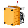 Electric Hydraulic Pump, 10000 PSI 750W 110V, 488 in3/8L Capacity, Double Acting Manual Valve, Electric Driven Hydraulic Pump Power Pack Unit with Lever Switch for Punching/Bending/Jack Machines