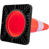 Safety Cones, 18 in/45 cm Height, 5 PCS PVC Orange Traffic Cone with Reflective Collar and Black Weighted Base, Used for Traffic Control, Driveway Road Parking and School Improvement