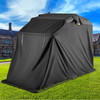 Motorcycle Shelter Shed Strong Frame Motorbike Garage Waterproof 106.3"x 41.3"x 61" Motorbike Cover Tent Scooter Shelter 120055 Hoods for Vehicles