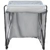 Motorcycle Shelter, Waterproof Motorcycle Cover, Heavy Duty Motorcycle Shelter Shed, 420D Oxford Motorbike Shed Anti-UV, 106.3"x41.3"x62.9" Grey
