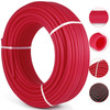 3/4" X 300Ft PEX Tubing Oxygen Barrier O2 EVOH Pex-B Red Hydronic Radiant Floor Heat Heating System Pex Pipe Pex Tube (3/4" O2-Barrier, 300Ft/Red)