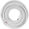 984Ft Roll of 1/2" PEX-AL-PEX Tubing Oxygen Barrier Radiant Floor PEX Pipe Radiant Heat Floor Heating Plumbing 300M Inner Aluminum Layer PEX Tubing Pipe (1/2" O2-Barrier, 984Ft/White)