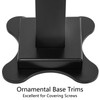 Outdoor Handrail 165LBS Load Handrail Outdoor Stairs Aluminum Stair Handrail 60 x 35" Outdoor Stair Railing Transitional Range from 0 to 30° Staircase Handrail Fits 4-5 Steps with Screw Kit