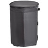 Drum Heater Cover,55 Gal Drum Heater Blanket 145Â° F Adjustable Oil Pail Heater Band 5kg 84inch Barrel Heater with Temperature Controller, Oxford Cloth, Top Cover, for Oil Drum, 1.3KW, 120V