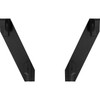 Tractor Mounting Brackets 1 1/4" Top Bracket Weld on Quick Attach Adapter Loader Tractors 4/5" Bottom Bracket Attachments Mounting Brackets Pair Fits for John Deere Front Tractor Accessories
