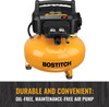 BOSTITCH 6 GALLON 150 PSI OIL-FREE COMPRESSOR