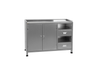 Tuxedo Paint Storage Mixing Cabinet & Table PSB-PSMCT