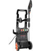 Electric Pressure Washer, 2150 PSI, Max. 1.8 GPM, 1800W Power Washer w/ 26 ft Hose, 4 Quick Connect Nozzles, Foam Cannon, Portable to Clean Patios, Cars, Fences, Driveways