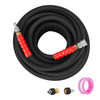 Pressure Washer Hose, 100FT, Kink Free 3/8"-Ï†14.8 Male, 3/8"-Ï†15 Female For Most Brand Pressure Washers, 4.9'' Bending Radius, 4800 PSI Heavy Duty Power Washer Extension Replacement Hose