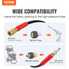 Pressure Washer Hose, 100FT, Kink Free 3/8"-Ï†14.8 Male, 3/8"-Ï†15 Female For Most Brand Pressure Washers, 4.9'' Bending Radius, 4800 PSI Heavy Duty Power Washer Extension Replacement Hose