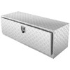Underbody Truck Box, 48"Ã—24"Ã—24" Pickup Storage Box, Heavy Duty Aluminum Diamond Plate Tool Box with Lock and Keys, Waterproof Trailer Storage Box with T-Handle Latch for Truck, Van, Trailer