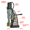 Magnetic drilling machine, 4", 110 V, US. ECO.100S+/TD