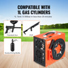 PCP Air Compressor, 4500PSI/30Mpa Portable PCP Airgun Compressor - Built-in Water and Fan Cooling System, Auto-Stop | DC12V/AC120V Paintball Tank Compressor for Air Rifle, Scuba Diving Bottle