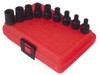 9pc 3/8 in dr. External Star Impact Socket Set, 3670SE