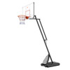 Basketball Hoop, 7.6-10 ft Adjustable Height Portable Backboard System, 50 inch Basketball Hoop & Goal, Kids & Adults Basketball Set with Wheels, Stand, and Fillable Base, for Outdoor/Indoor