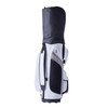 Golf Cart Bag with 14 Way Organizer Divider Top, 36â€ 13 Pockets Premium Nylon Cart Bag, Durable Golf Bags with Handles & Dust Cover & Detachable Straps for Men & Women, White Color-Block