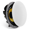 8 Inch in Ceiling Speakers, 200-Watts, Flush Mount Ceiling & in-Wall Speakers System with 8Î©Impedance 89dB Sensitivity, for Home Kitchen Living Room Bedroom or Covered Outdoor Porches, Single
