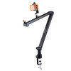 Microphone Boom Arm with Desk Mount, 360Â° Rotatable, Adjustable Mic Stand with 3/8" to 5/8" Adapter Port, for Recording Blue Yeti Hyperx Quadcast Blue Snowball Shure SM7B Audio Technica