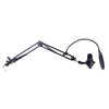 USB Microphone, 192kHz/24-bit, Professional Condenser Microphone Kit, with Boom Arm Stand Pop Filter Shock Mount Mute Button Headphones Jack, for Podcast Recording Video Gaming Singing Streaming