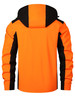 Men's Color Blocking Hooded Mountaineering Jacket, Casual Windproof Anti-splashing Outdoor Clothes