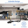 4 Pack 42w Double Tube Light Fixture LED Shop Light For Garage Or Shop 6500k 4400lm T8 UL Listed For Double-Ended Connections