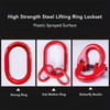 Chain Sling 59.06inch 4 Leg Steel Chain Lifting Sling For Factory Building Site Mining Harbor Construction 3T Chain Sling4 Leg Chain Sling4 Way Chain Sling Lifting ChainChain Lifting SlingEngine Lift Chain