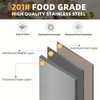 Stainless Steel Table With Overshelves 48"x24" With 2 Adjustable Tier Shelves Commercial Kitchen Prep Table Countertop Metal Work Table Workbench For Garage Home Restaurant Warehouse