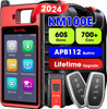 Autel MaxiIM KM100 (X), 2024 Same as KM100 KM100E, KÄ™y Programming Tool, OBD Ã-M-M-O Learning on 99% Cars, 60s KÄ™y Generation & Tansponder, Built-in APB112, Lifetime Free Update, 2PCS Blank KÄ™y