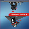 Door Storage Rack - Removable Cart Door Bracket Sliding Bracket Suitable Compatible For 1987-2024 Wran_gler TJ YJ JK JL And Gladiator JT 2/ 4 Doors