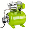 1.6HP Shallow Well Pump with Pressure Tank, 115v Stainless Steel Garden Irrigation Pump, Pressure Switch Automatic Water Pressure Booster Pump, Booster Jet Pump for Home, Garden, Lawn