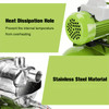 1.6HP Shallow Well Pump with Pressure Tank, 115v Stainless Steel Garden Irrigation Pump, Pressure Switch Automatic Water Pressure Booster Pump, Booster Jet Pump for Home, Garden, Lawn