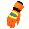 1 Pair Winter Thickened Warm Gloves, Windproof Cold-Resistant, Hand Washable Woven Polyester Fiber, for Outdoor Work, Hiking, Skiing, Cycling