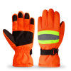 1 Pair Winter Thickened Warm Gloves, Windproof Cold-Resistant, Hand Washable Woven Polyester Fiber, for Outdoor Work, Hiking, Skiing, Cycling
