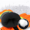 1 Pair Winter Thickened Warm Gloves, Windproof Cold-Resistant, Hand Washable Woven Polyester Fiber, for Outdoor Work, Hiking, Skiing, Cycling